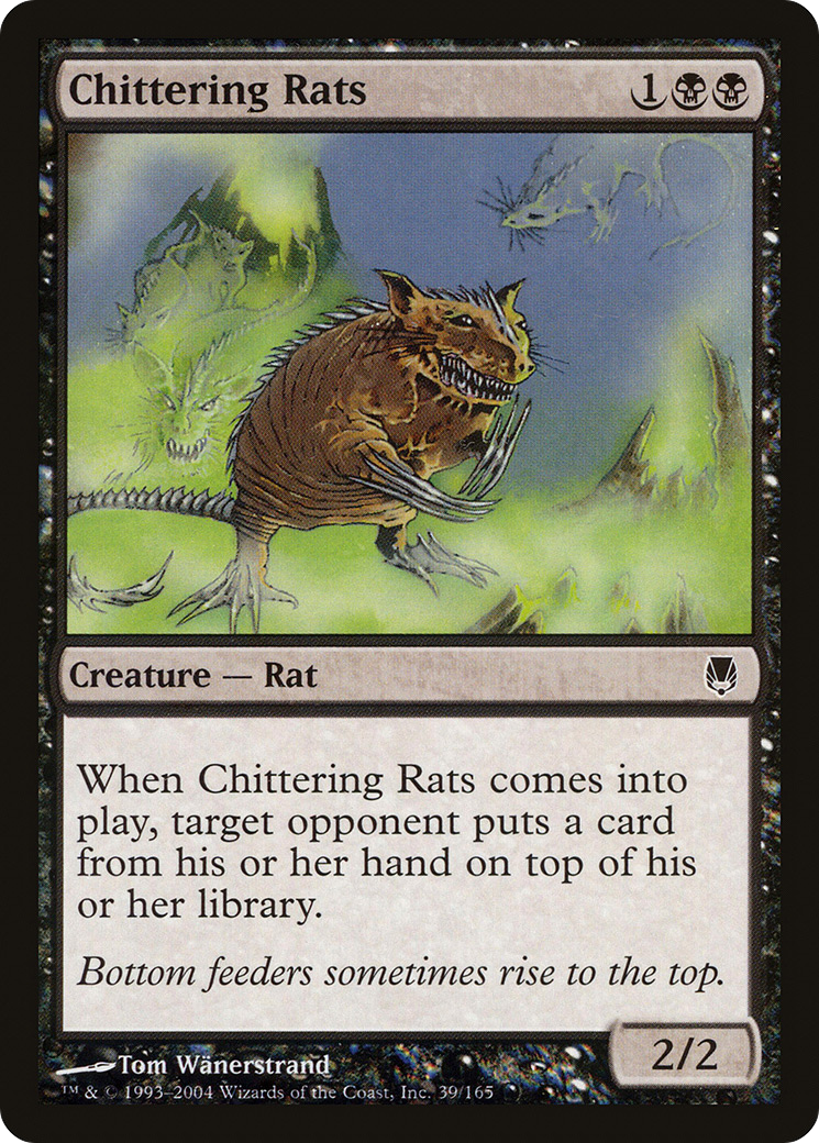 Image of Chittering Rats [Darksteel]