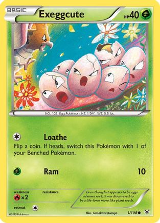 Image of Exeggcute (1/108) [XY: Roaring Skies]