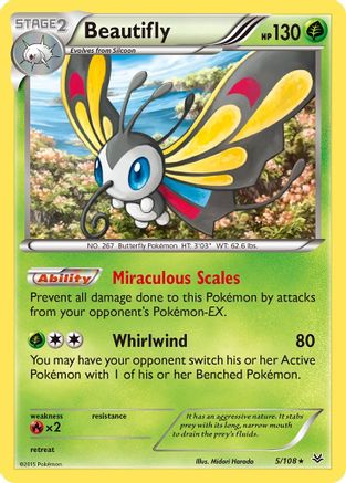 Image of Beautifly (5/108) [XY: Roaring Skies]
