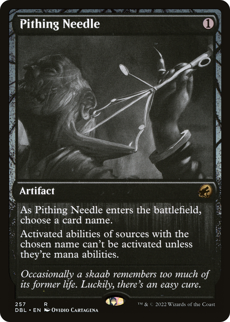 Image of Pithing Needle [Innistrad: Double Feature]