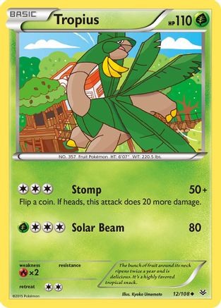 Image of Tropius (12/108) [XY: Roaring Skies]