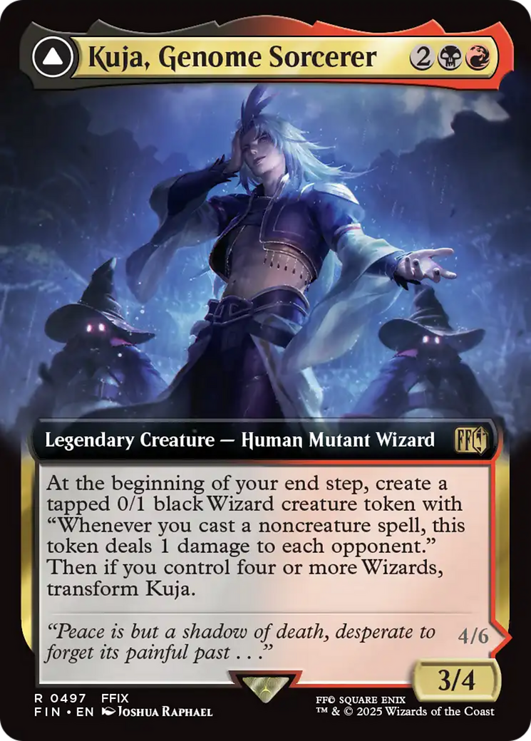Image of Kuja, Genome Sorcerer // Trance Kuja, Fate Defied (Extended Art) [FINAL FANTASY]