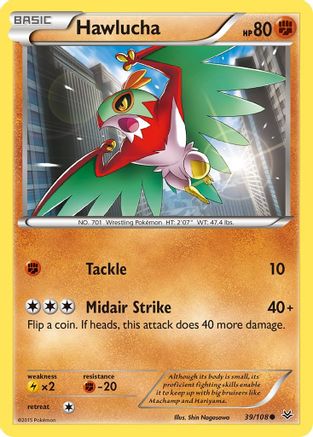 Image of Hawlucha (39/108) [XY: Roaring Skies]