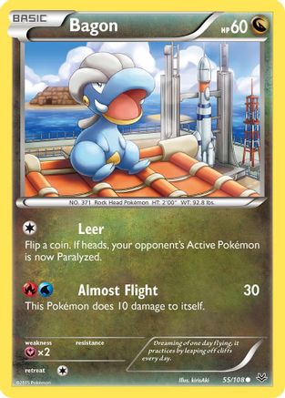 Image of Bagon (55/108) [XY: Roaring Skies]