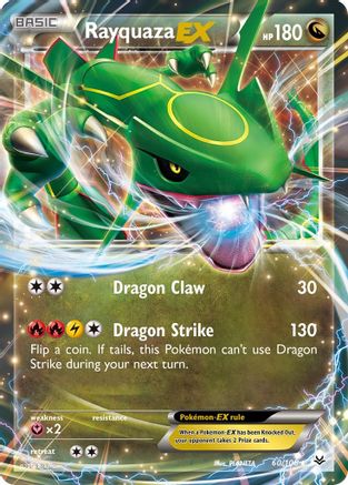 Image of Rayquaza EX (60/108) [XY: Roaring Skies]