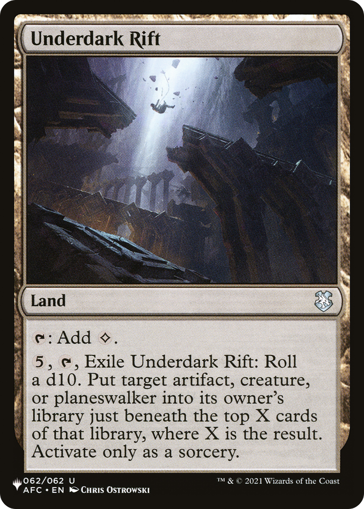 Image of Underdark Rift [The List]