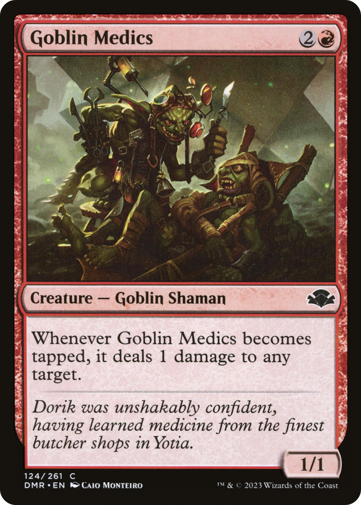 Image of Goblin Medics [Dominaria Remastered]