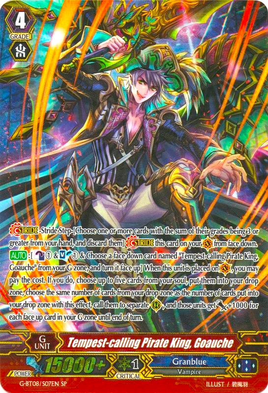 Image of Tempest-calling Pirate King, Goauche (G-BT08/S07EN) [Absolute Judgment]