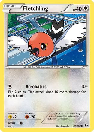 Image of Fletchling (82/108) [XY: Roaring Skies]