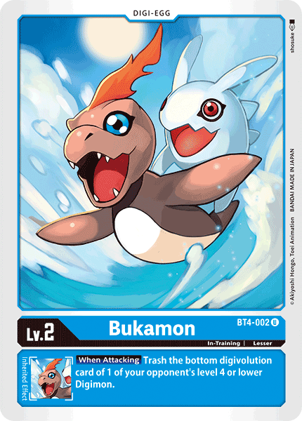 Image of Bukamon [BT4-002] [Great Legend]
