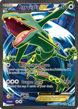 Image of Rayquaza EX (104/108) [XY: Roaring Skies]
