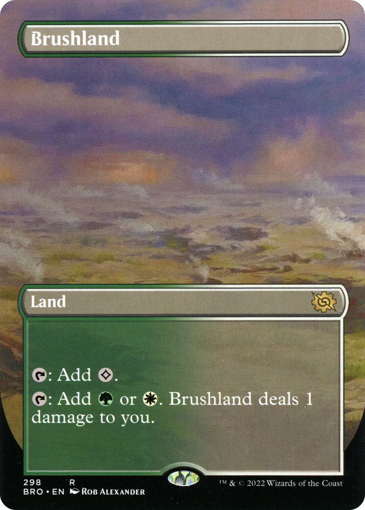 Image of Brushland (Borderless Alternate Art) [The Brothers' War]
