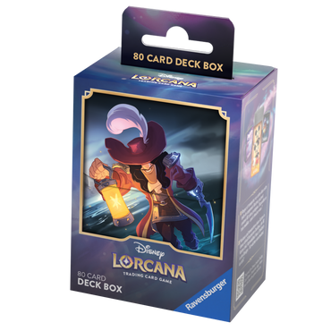 Disney Lorcana Captain Hook Deck Box