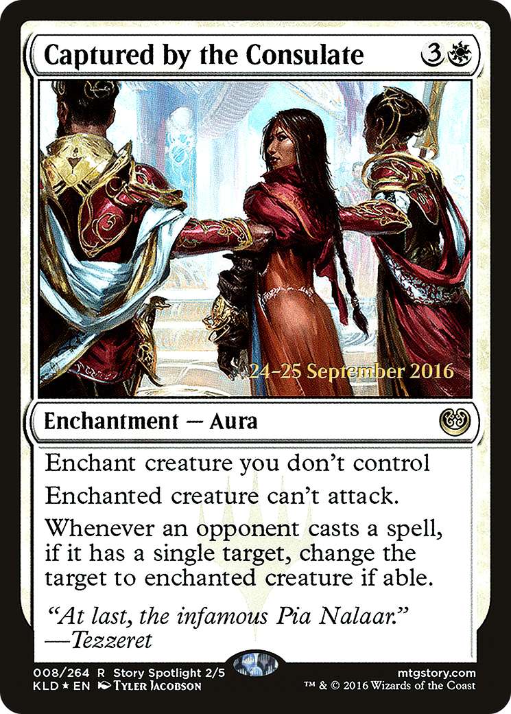Image of Captured by the Consulate [Kaladesh Prerelease Promos]