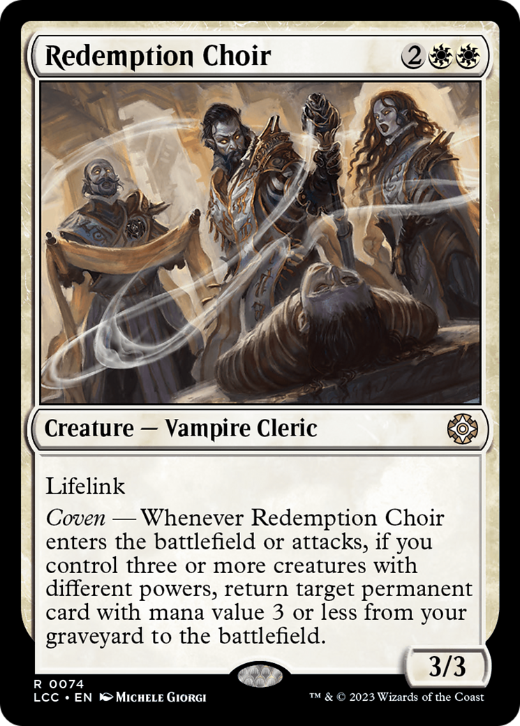 Image of Redemption Choir [The Lost Caverns of Ixalan Commander]