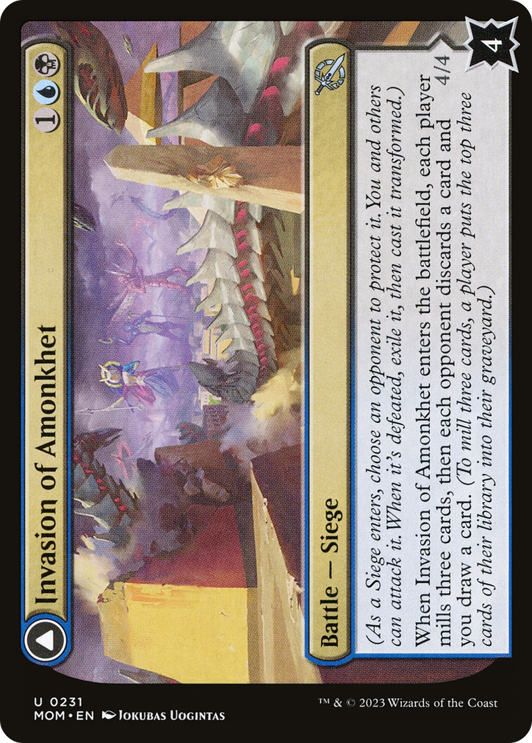 Image of Invasion of Amonkhet // Lazotep Convert [March of the Machine]