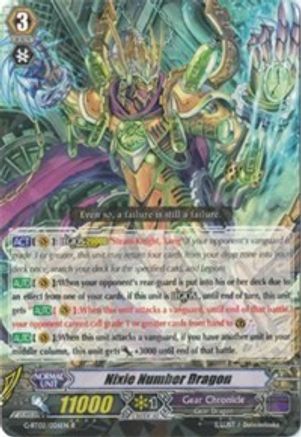 Image of Nixie Number Dragon (SOARING ASCENT OF GALE & BLOSSOM)