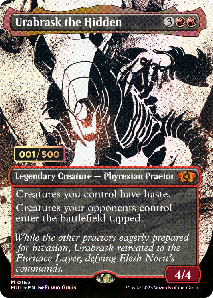 Image of Urabrask the Hidden (Serialized) [Multiverse Legends]