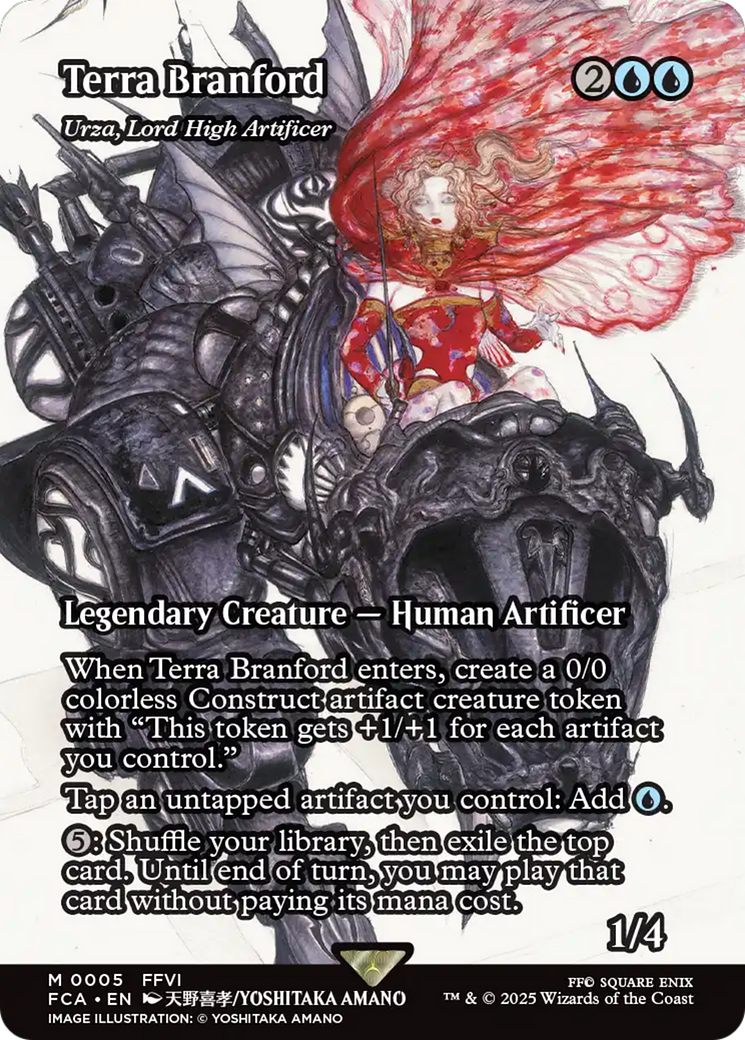 Image of Terra Branford - Urza, Lord High Artificer (Showcase) [FINAL FANTASY : Through the Ages]