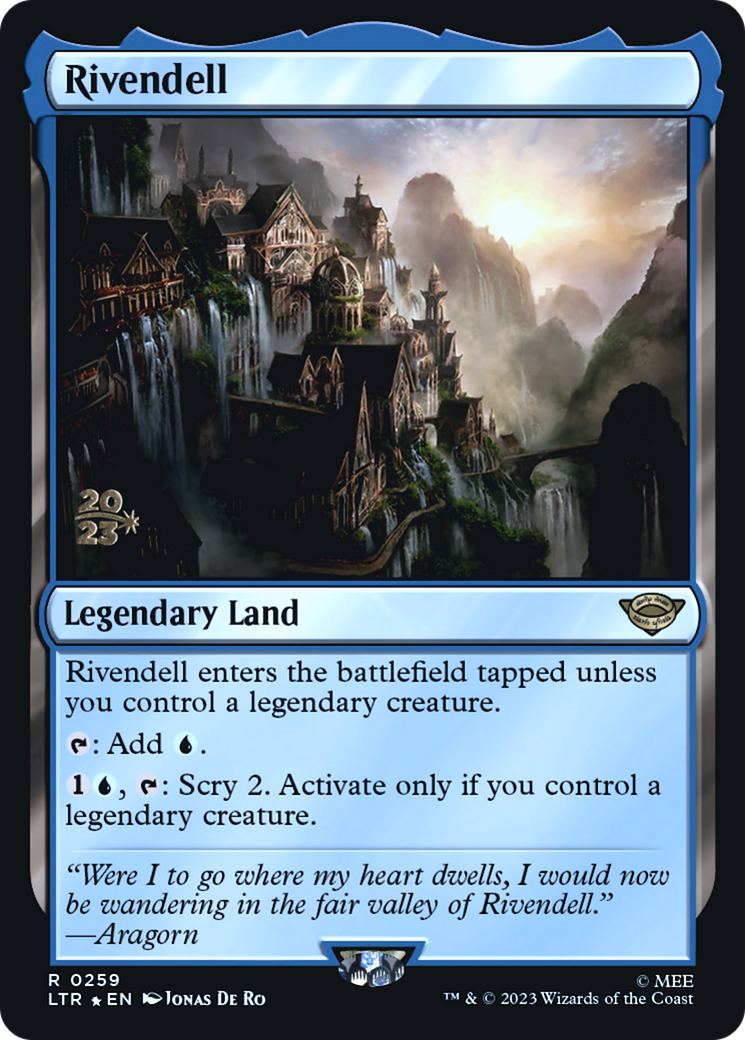 Image of Rivendell [The Lord of the Rings: Tales of Middle-Earth Prerelease Promos]