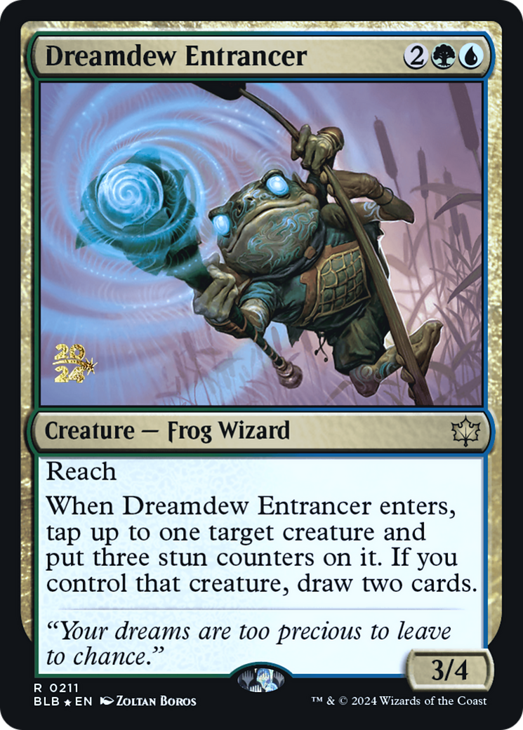 Image of Dreamdew Entrancer [Bloomburrow Prerelease Promos]