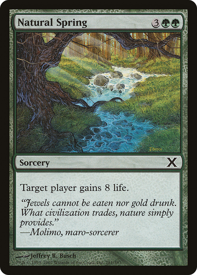 Image of Natural Spring [Tenth Edition]