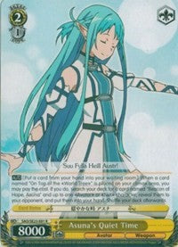 Image of Asuna's Quiet Time (SAO/SE23-E01 R) [Sword Art Online II]