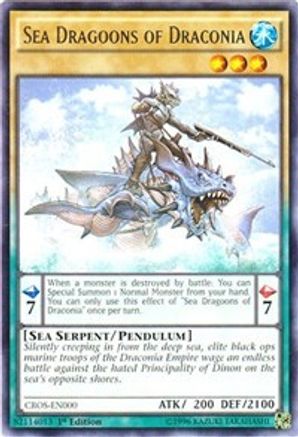 Image of Sea Dragoons of Draconia [CROS-EN000] Rare