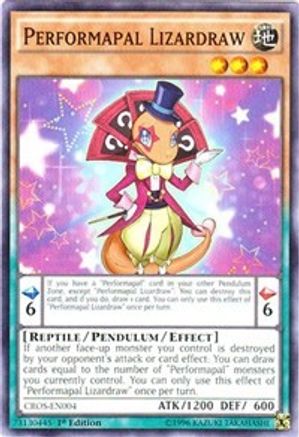 Image of Performapal Lizardraw [CROS-EN004] Common