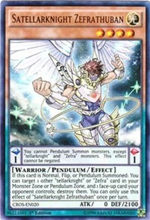 Image of Satellarknight Zefrathuban [CROS-EN020] Ultra Rare