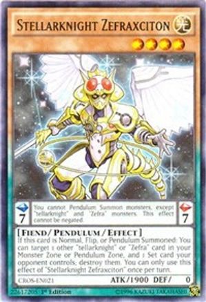 Image of Stellarknight Zefraxciton [CROS-EN021] Rare