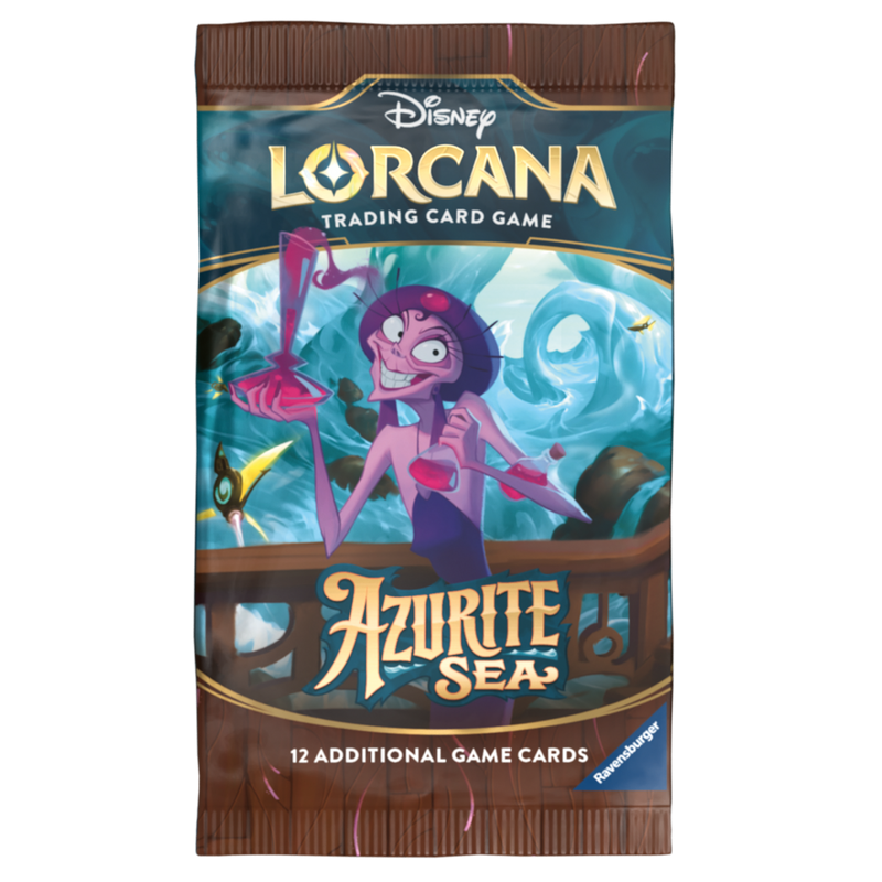 Disney Lorcana Azurite Sea Booster Pack