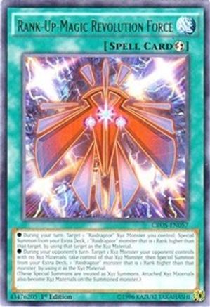 Image of Rank-Up-Magic Revolution Force [CROS-EN057] Rare