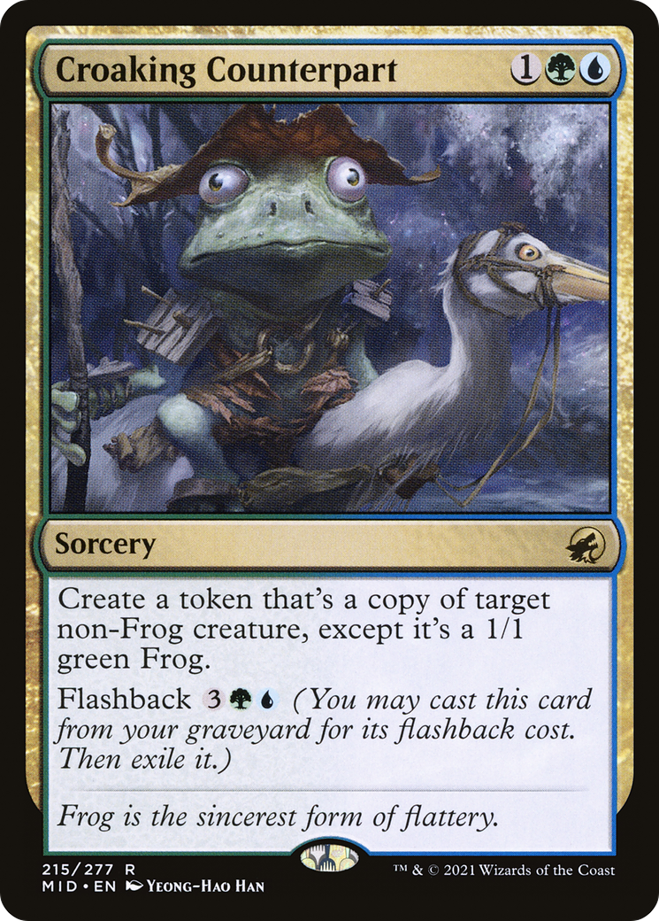 Image of Croaking Counterpart [Innistrad: Midnight Hunt]