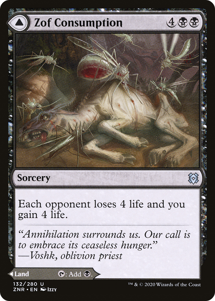 Image of Zof Consumption // Zof Bloodbog [Zendikar Rising]