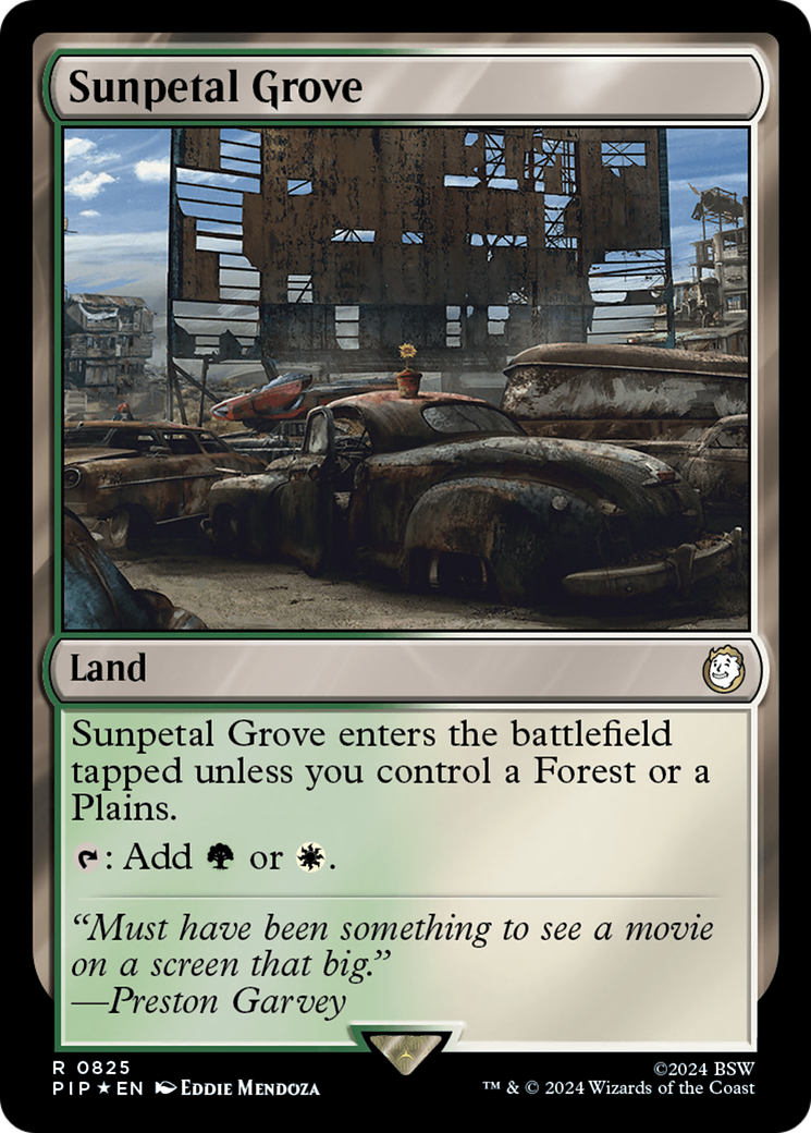 Image of Sunpetal Grove (Surge Foil) [Fallout]