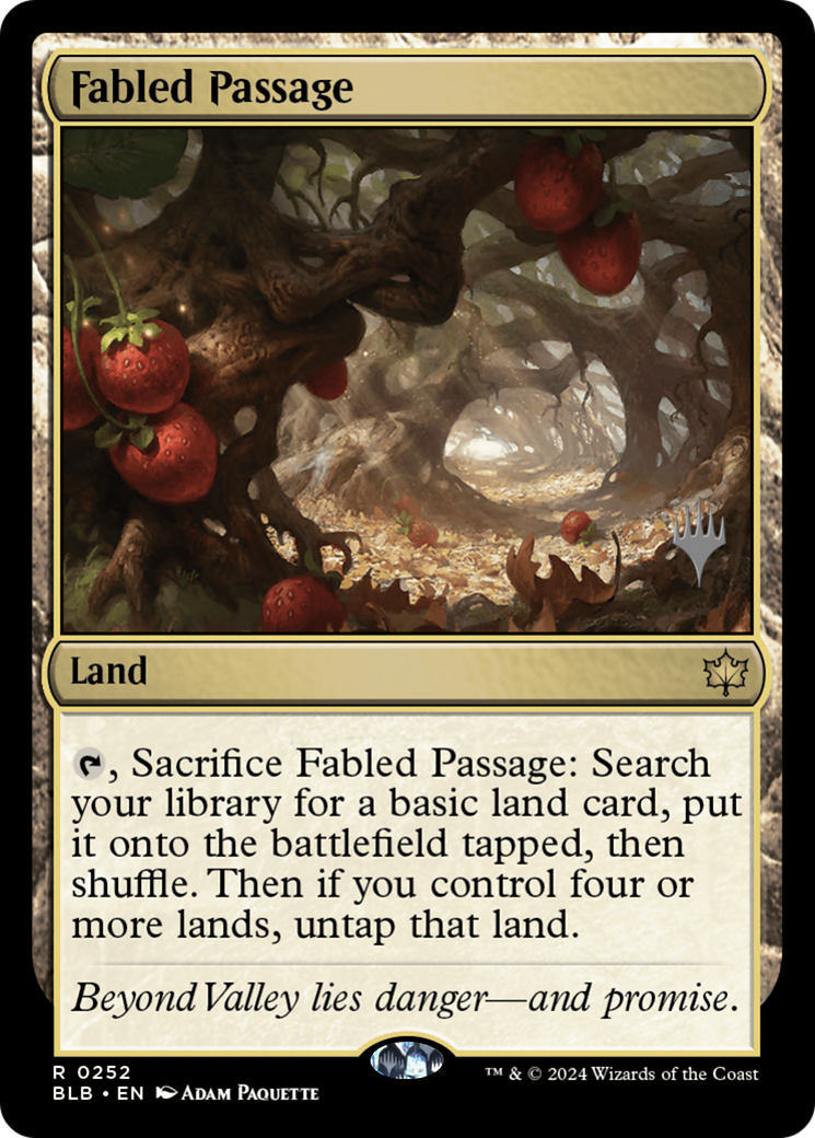 Image of Fabled Passage (Promo Pack) [Bloomburrow Promos]