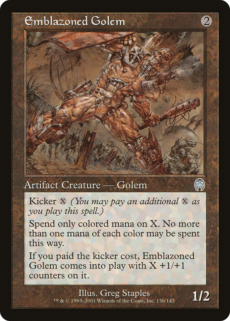 Image of Emblazoned Golem [Apocalypse]