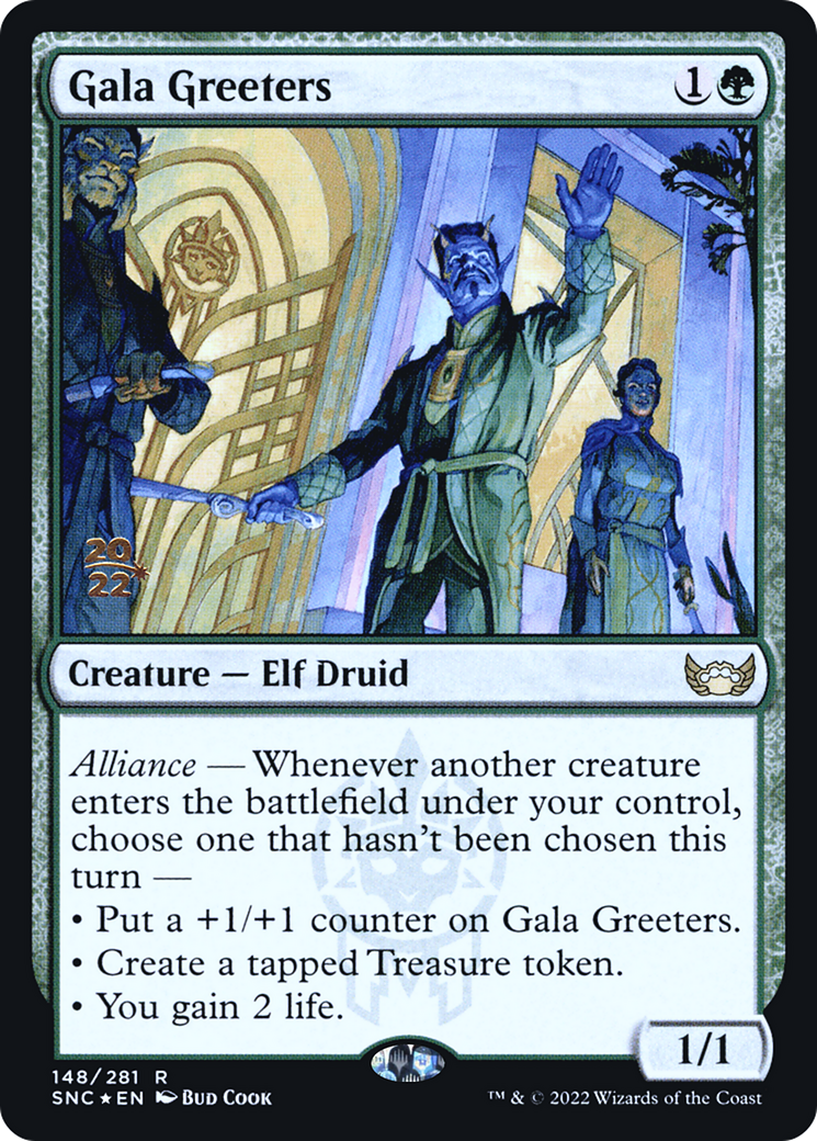 Image of Gala Greeters [Streets of New Capenna Prerelease Promos]