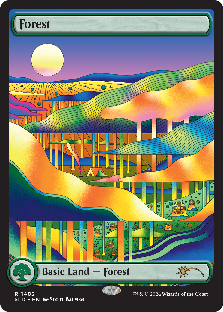 Image of Forest (SLD-1482) - Secret Lair Drop Foil