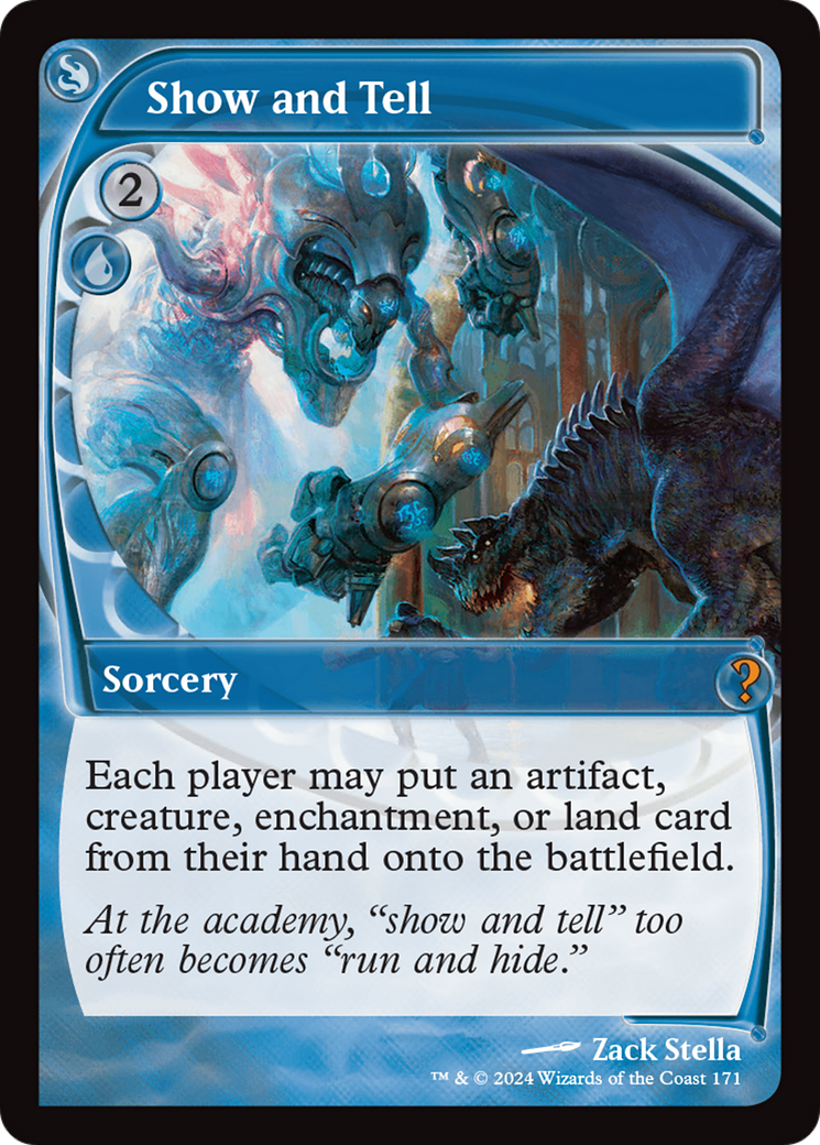 Image of Show and Tell (Future Sight) [Mystery Booster 2]