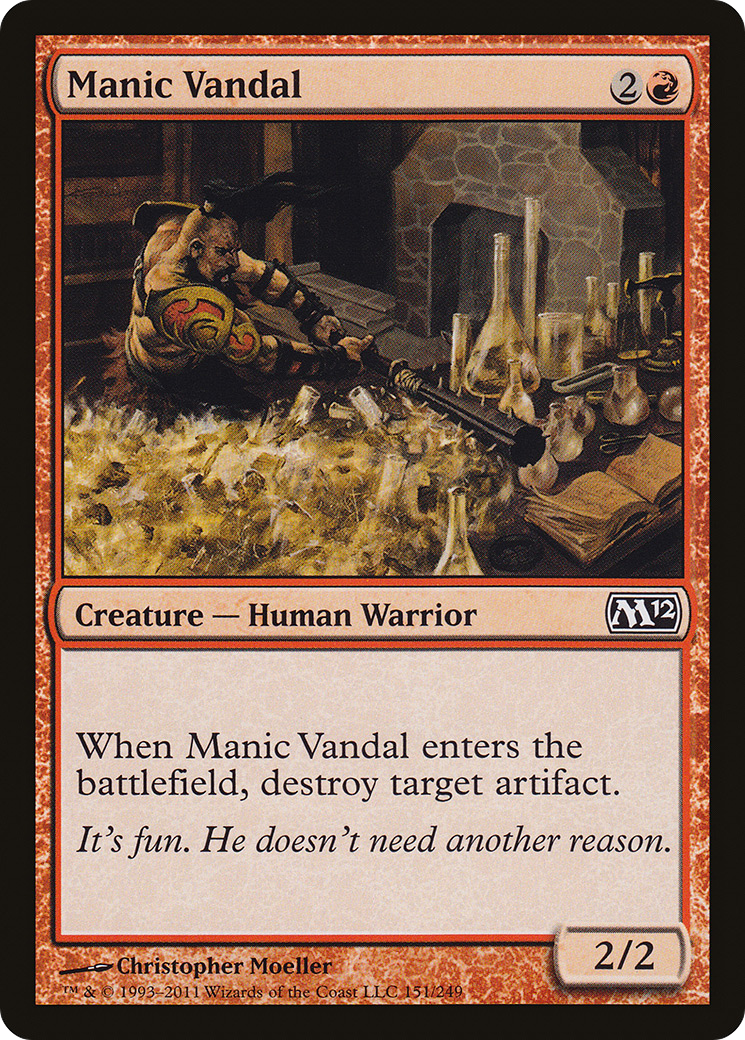 Image of Manic Vandal [Magic 2012]