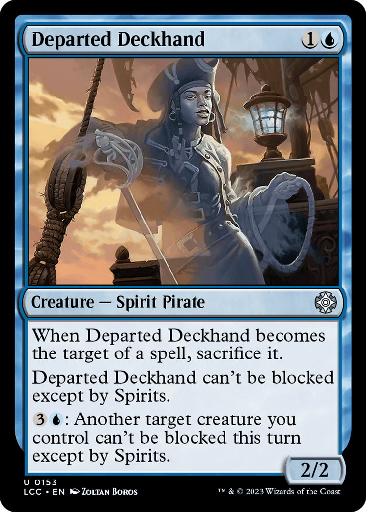 Image of Departed Deckhand [The Lost Caverns of Ixalan Commander]