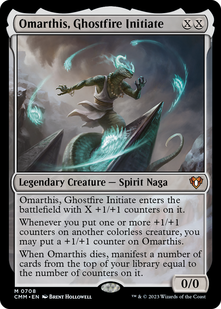 Image of Omarthis, Ghostfire Initiate [Commander Masters]