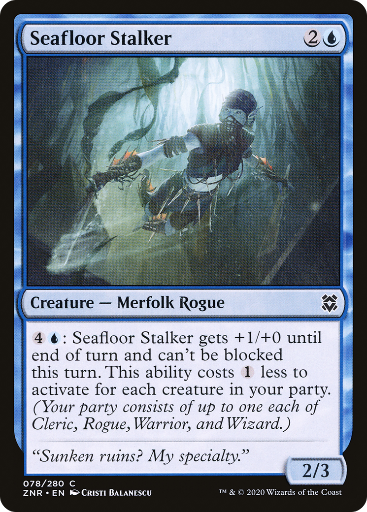 Image of Seafloor Stalker [Zendikar Rising]