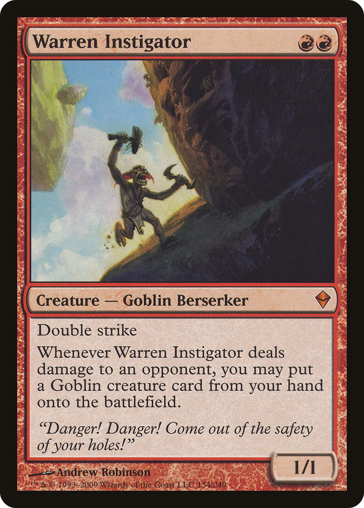Image of Warren Instigator [Zendikar]