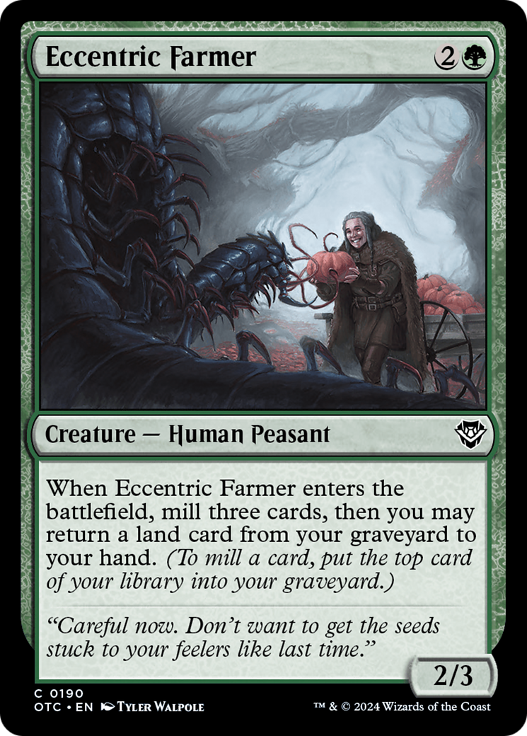 Image of Eccentric Farmer [Outlaws of Thunder Junction Commander]