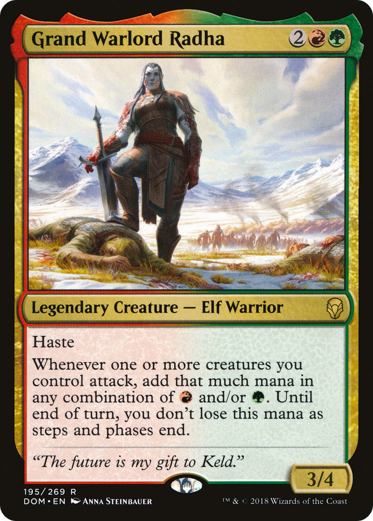 Image of Grand Warlord Radha [Dominaria]