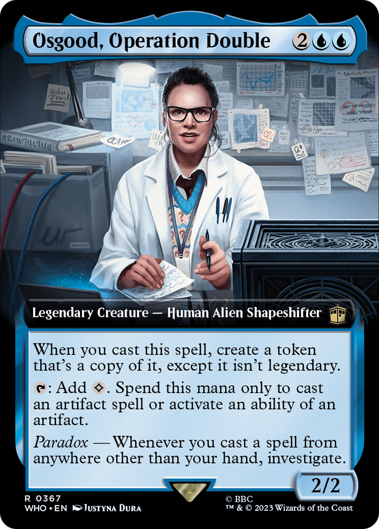 Image of Osgood, Operation Double (Extended Art) [Doctor Who]