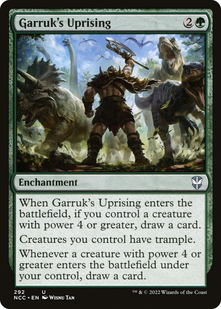 Image of Garruk's Uprising [Streets of New Capenna Commander]